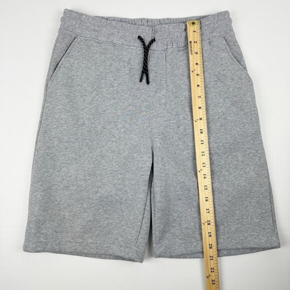 Southpole Authentic Collection Men's Gray Drawstring Fleece Sweat Shorts Medium - Picture 15 of 16